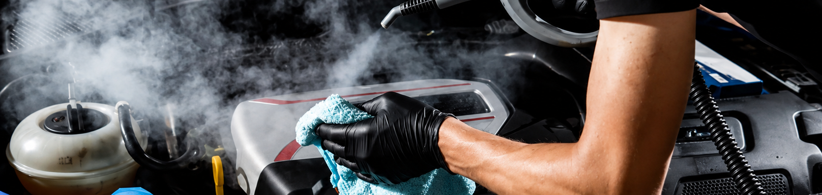 Nettoyage moteur à la vapeur — Babin Lavage Auto, détailing automobile à Rimouski